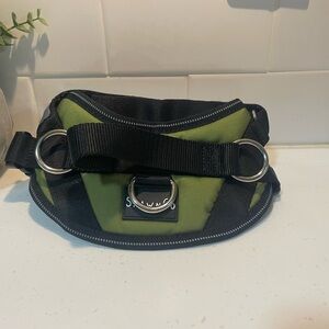 ShawnCo No Pull Olive Green Dog Harness Adjustable Size Small